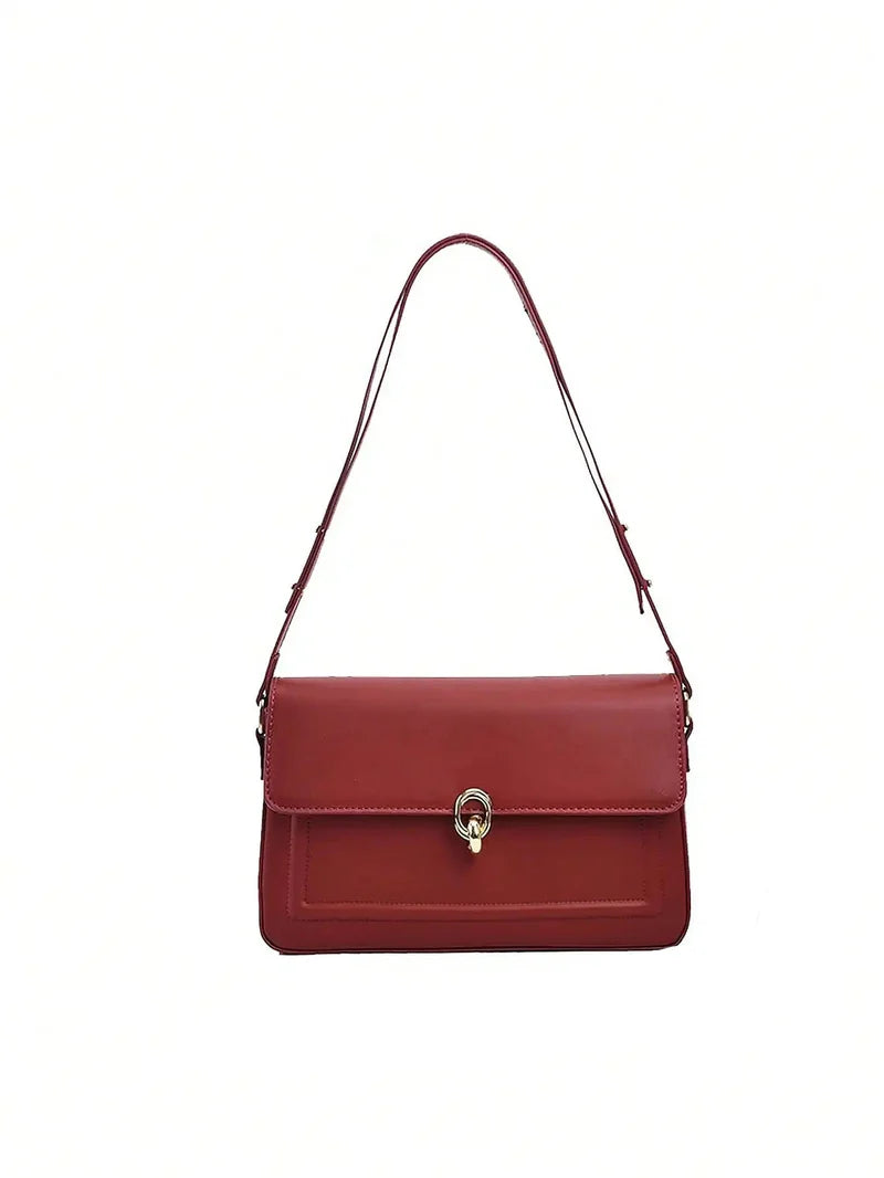 Bolsa Vintage Feminina Clássica com Alça Ajustável