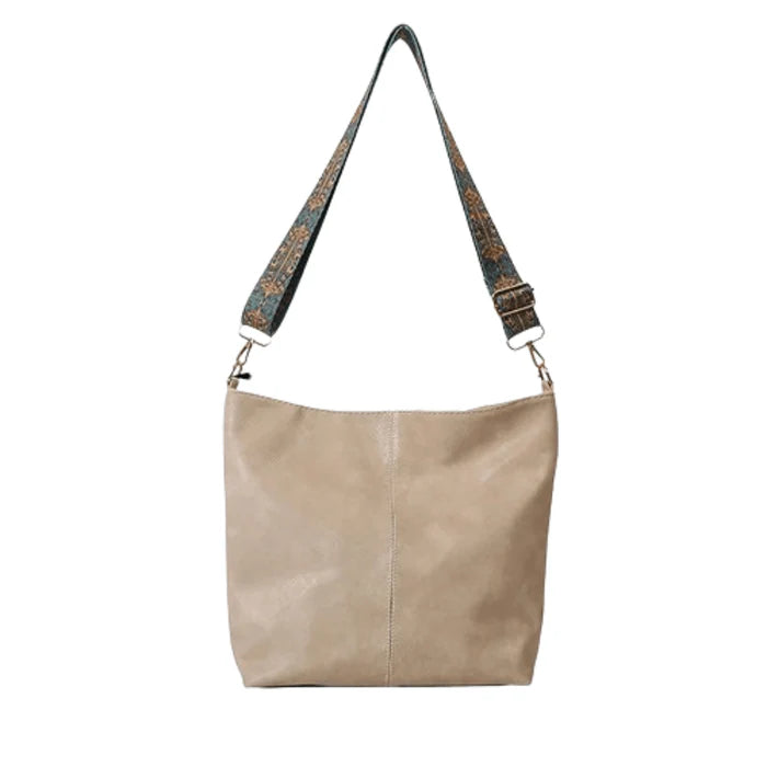 Bolsa Feminino Vintage de Couro Vintage Muito espaçosa